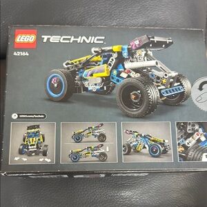 Lego Blue and Yellow Technic Building Set